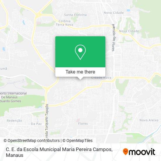 C. E. da Escola Municipal Maria Pereira Campos map