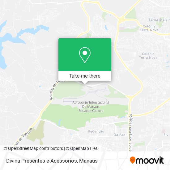Divina Presentes e Acessorios map