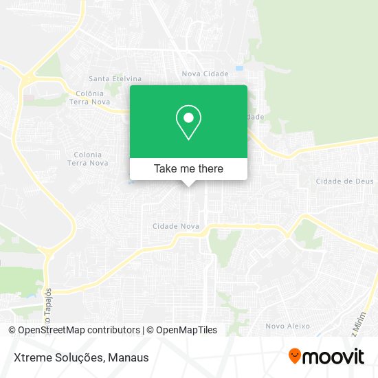 Xtreme Soluções map