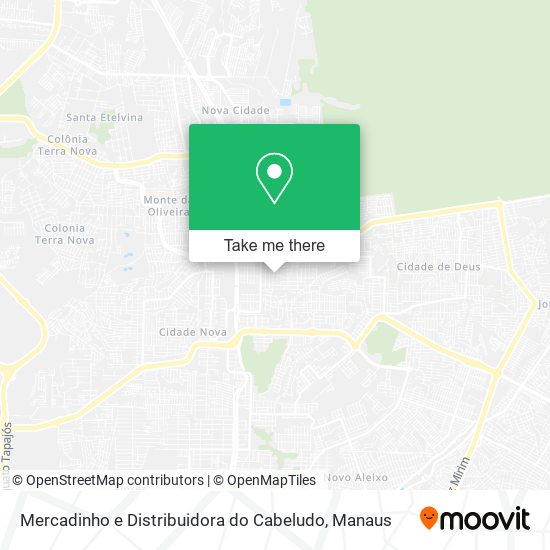 Mercadinho e Distribuidora do Cabeludo map