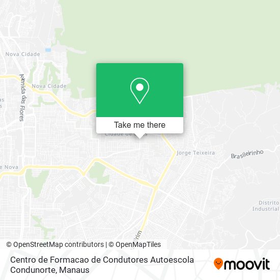 Centro de Formacao de Condutores Autoescola Condunorte map