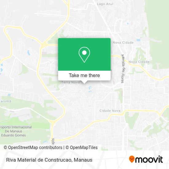 Riva Material de Construcao map