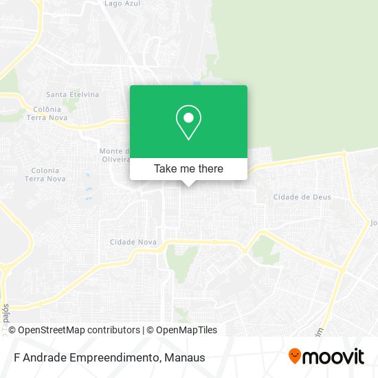 F Andrade Empreendimento map