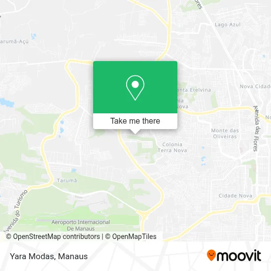 Yara Modas map