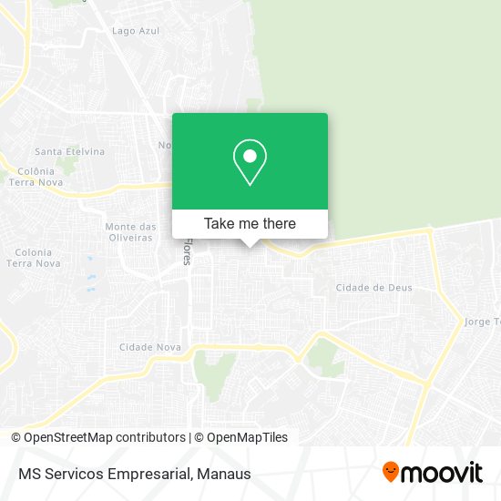 Mapa MS Servicos Empresarial