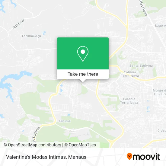 Valentina's Modas Intimas map
