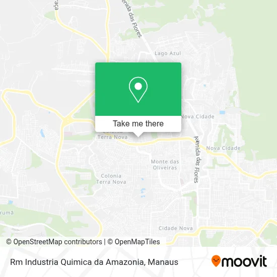 Rm Industria Quimica da Amazonia map
