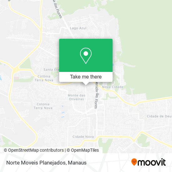 Norte Moveis Planejados map