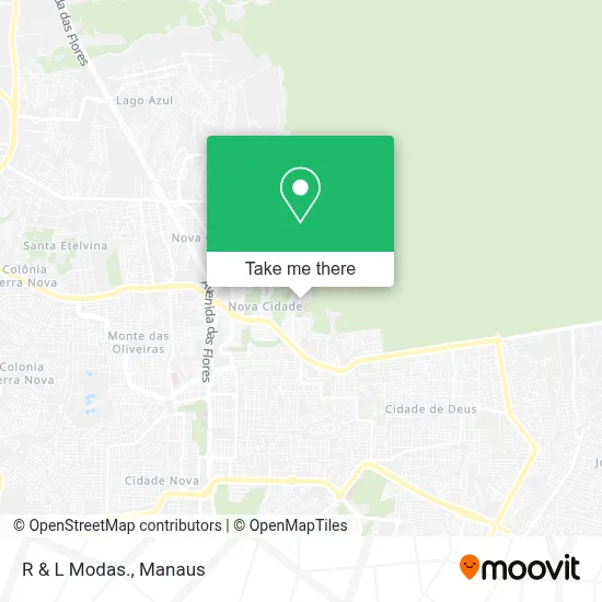 R & L Modas. map