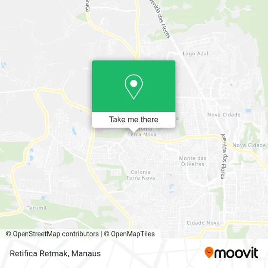 Retifica Retmak map