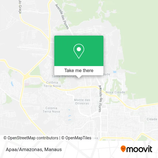 Apaa/Amazonas map