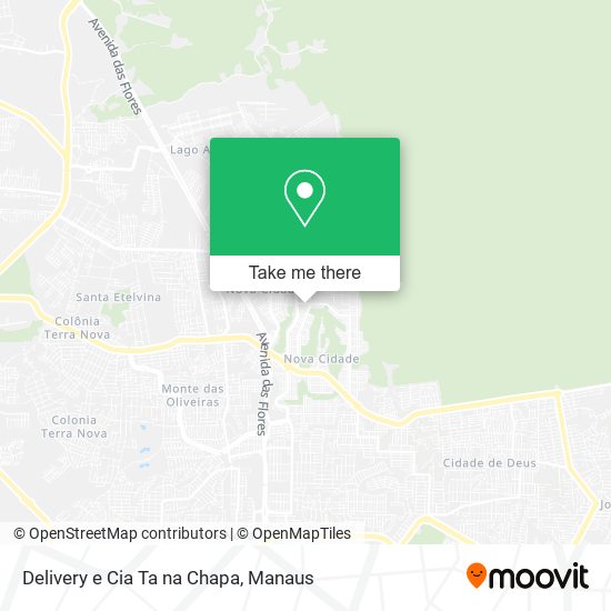 Delivery e Cia Ta na Chapa map