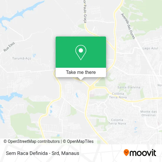 Sem Raca Definida - Srd map