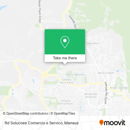 Rd Solucoes Comercio e Servico map