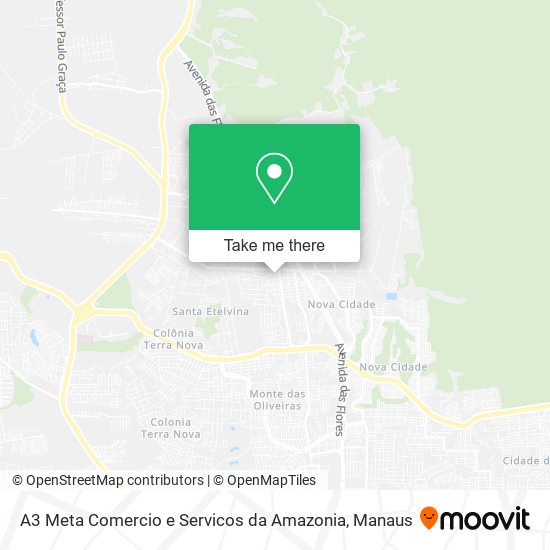 A3 Meta Comercio e Servicos da Amazonia map