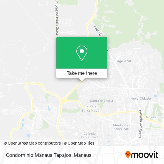 Condominio Manaus Tapajos map