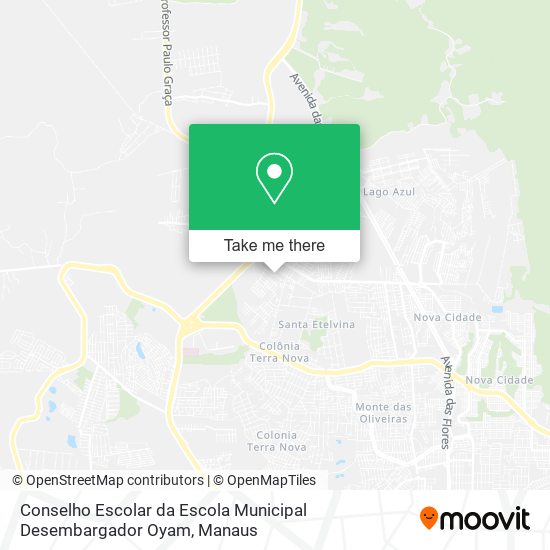 Conselho Escolar da Escola Municipal Desembargador Oyam map