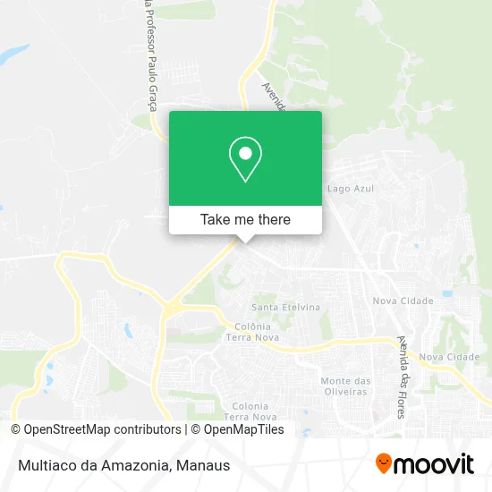 Multiaco da Amazonia map