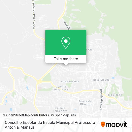 Conselho Escolar da Escola Municipal Professora Antonia map