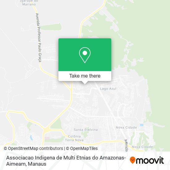 Associacao Indigena de Multi Etnias do Amazonas-Aimeam map