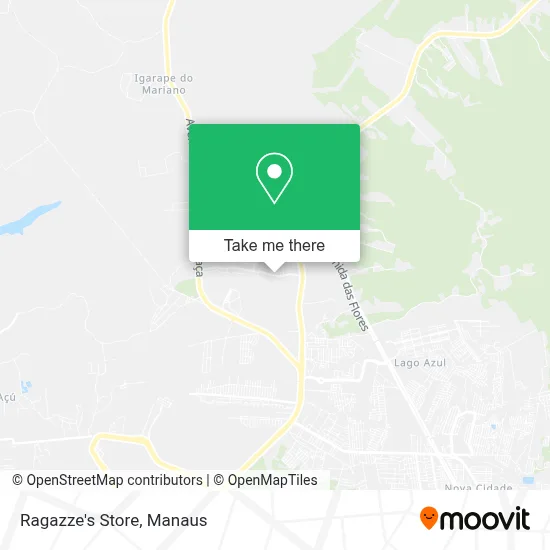 Ragazze's Store map