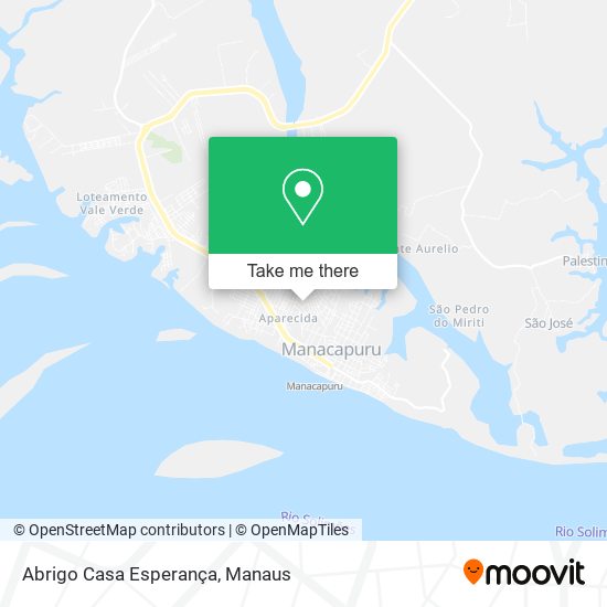 Abrigo Casa Esperança map