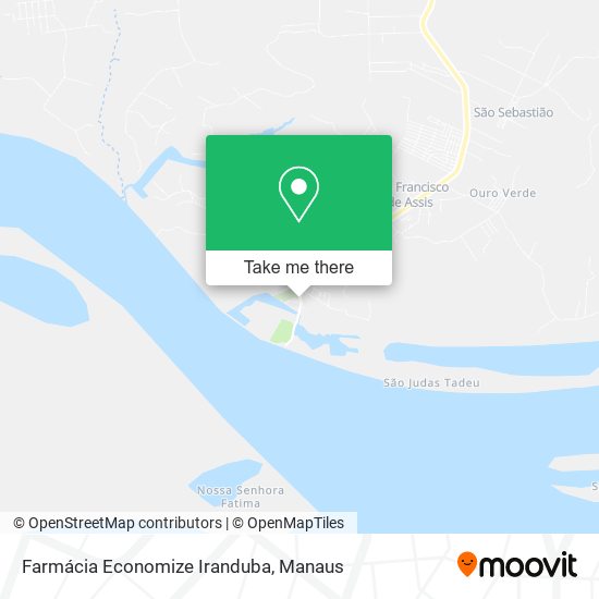 Farmácia Economize Iranduba map
