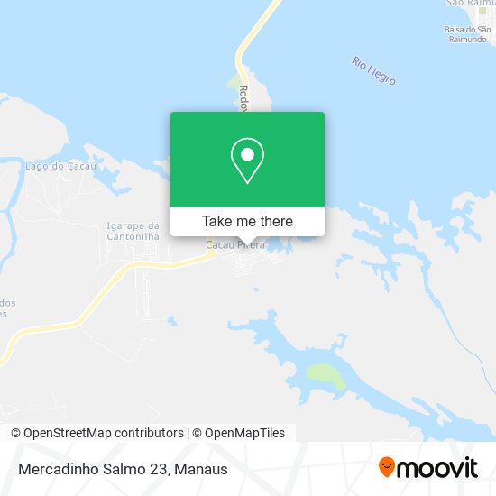 Mapa Mercadinho Salmo 23