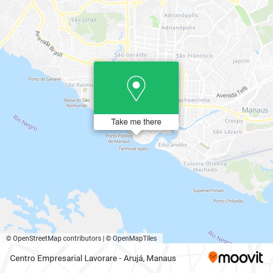 Centro Empresarial Lavorare - Arujá map