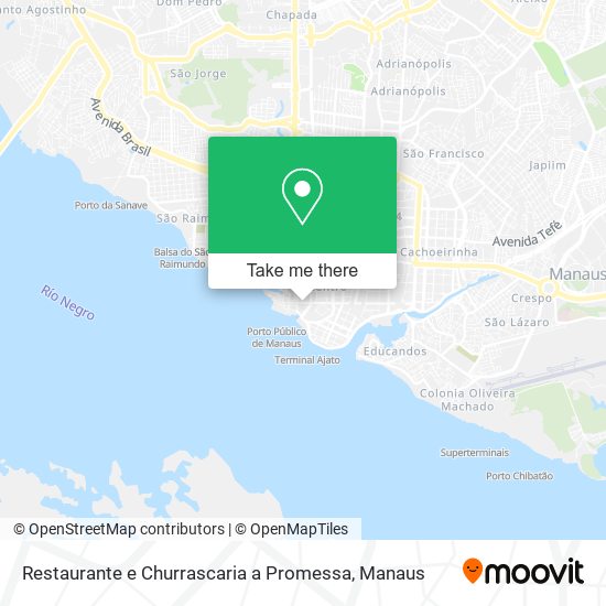 Restaurante e Churrascaria a Promessa map