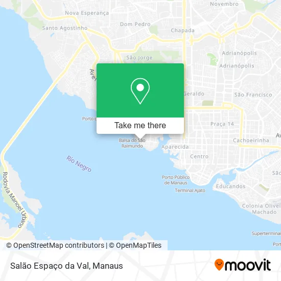 Salão Espaço da Val map