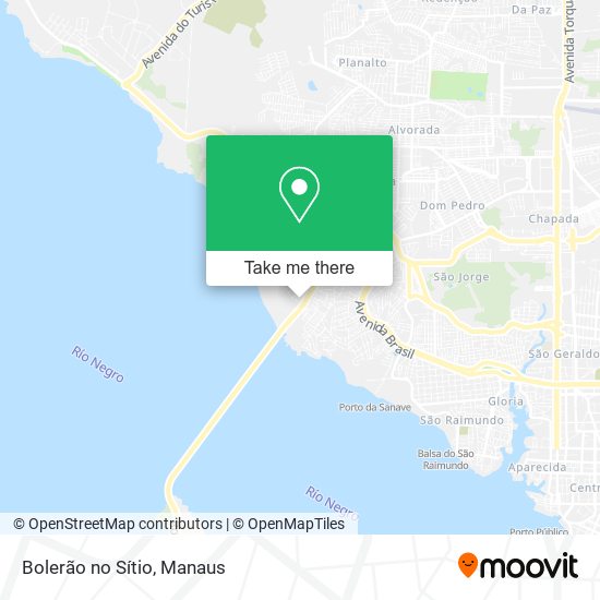 Bolerão no Sítio map