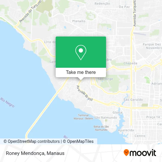 Roney Mendonça map