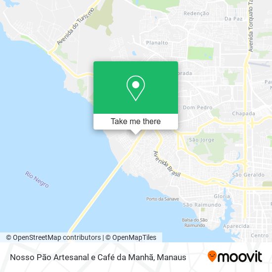 Nosso Pão Artesanal e Café da Manhã map