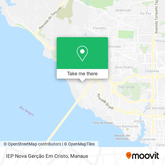 IEP Nova Gerção Em Cristo map
