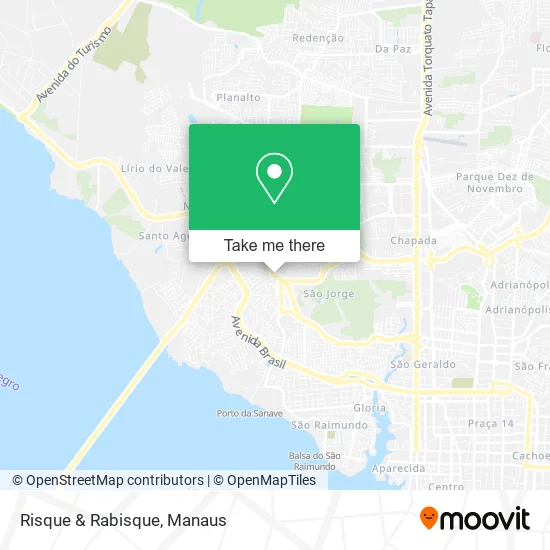 Risque & Rabisque map