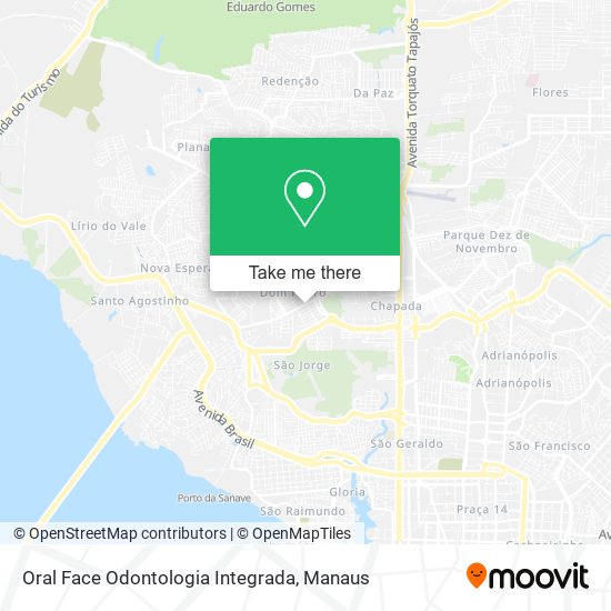 Oral Face Odontologia Integrada map