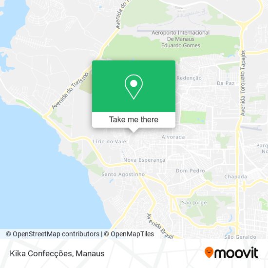 Kika Confecções map