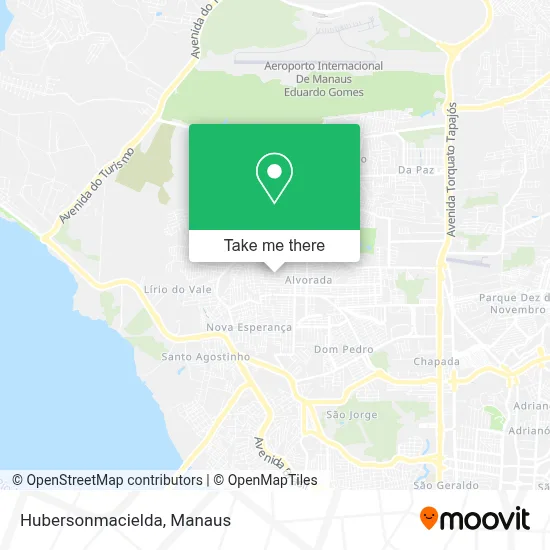 Hubersonmacielda map