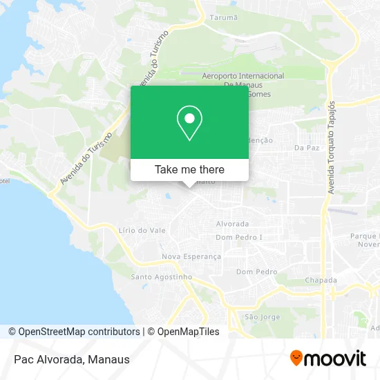 Pac Alvorada map