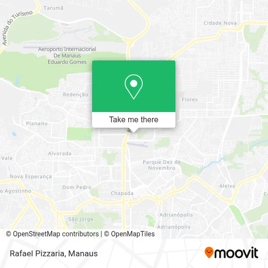 Rafael Pizzaria map