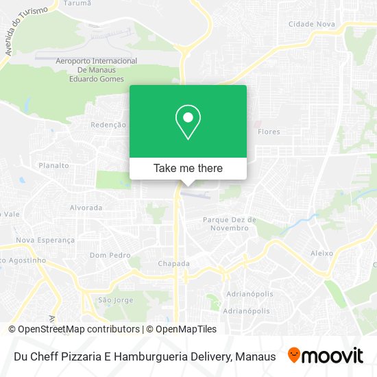 Mapa Du Cheff Pizzaria E Hamburgueria Delivery