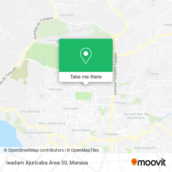 Ieadam Ajuricaba Área 30 map