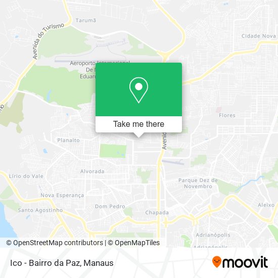 Ico - Bairro da Paz map