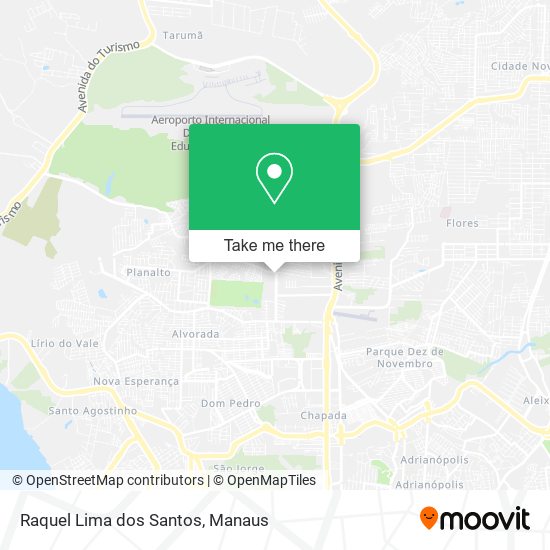 Raquel Lima dos Santos map
