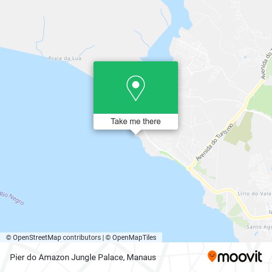 Pier do Amazon Jungle Palace map