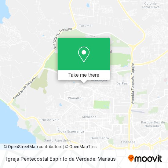 Igreja Pentecostal Espirito da Verdade map