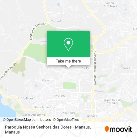 Paróquia Nossa Senhora das Dores - Manaus map