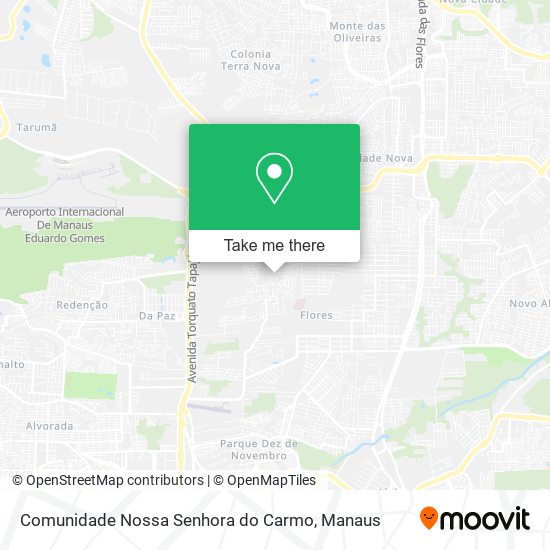 Comunidade Nossa Senhora do Carmo map