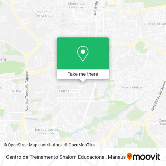 Centro de Treinamento Shalom Educacional map